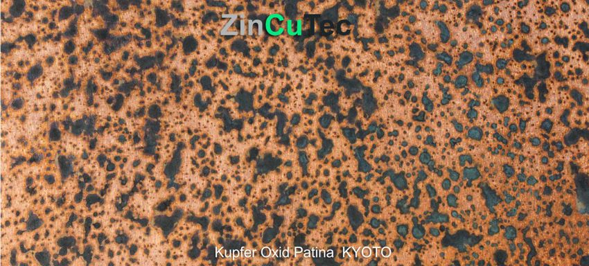 Kupfer Oxid Patina ZinCuTec